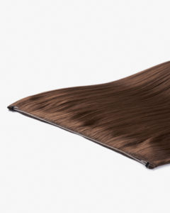 Flip in - syntetické tepelne odolné vlasy. Horká čokoláda 6.