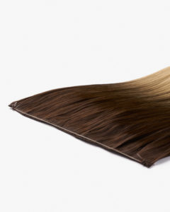 Flip in - syntetické tepelne odolné vlasy.T12/613 Ombre jasný blond