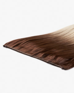 Flip in - syntetické tepelne odolné vlasy.T12/613 Ombre jasný blond