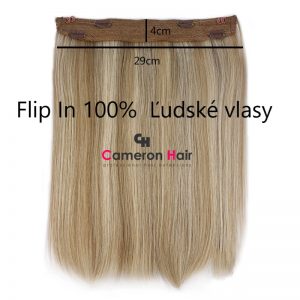 Flip In 100% Ľudské vlasy