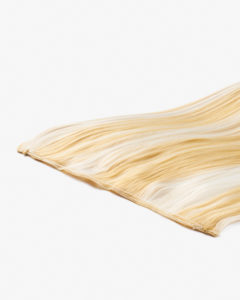Flip in - syntetické tepelne odolné vlasy. Blond jasný a prírodniny. 86/60
