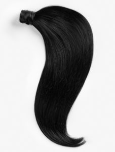 Vrkoč Ľudské vlasy Dĺžka: 60 cm Váha: 90 g Čierny.1
