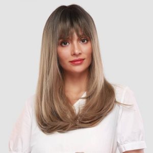 Parochňa model Syntetické vlasy -BLOND LC260