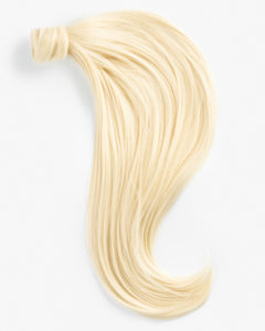 Vrkoč syntetický vlasy Platinový blond 613