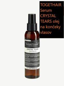 TOGETHAIR Serum CRYSTAL TEARS olej na končeky vlasov