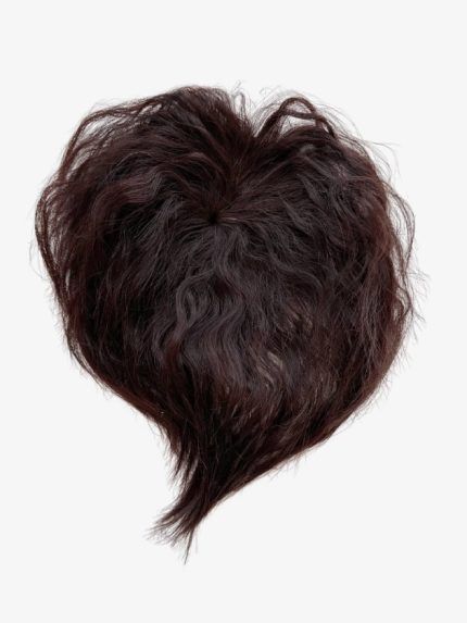 TUPÉ CLIP IN ĽUDSKÉ VLASY – KUČERAVÁ #4 Koňak